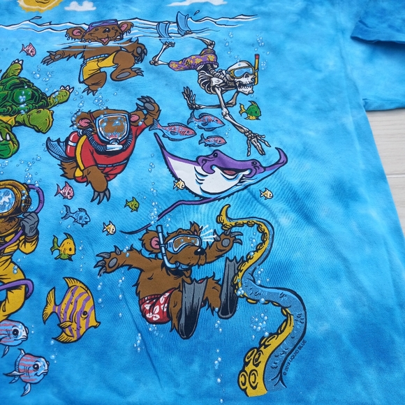 Grateful dead sea swimming tee shirt - Picture 5 of 8
